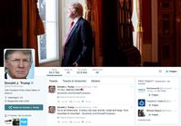 Bild: Screenshot Twitter-Account "Realdonaldtrump"