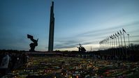 Denkmal für die sowjetischen Befreier in Riga Bild: STRINGER / Sputnik