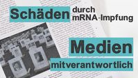 Bild: SS Video: "Schäden durch mRNA-Impfung: Medien mitverantwortlich" (www.kla.tv/25596) / Eigenes Werk