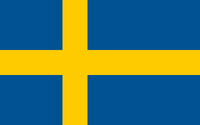 Flagge von Schweden