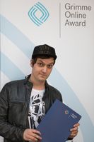 Der deutsche YouTuber Florian Mundt alias LeFloid als Nominierter bei den Grimme Online Awards 2014.