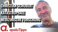Bild: SS Video: "Interview mit Prof. Dr. Dr. Christian Schubert – Die medizinische Forschung ist eine Katastrophe" (https://tube4.apolut.net/w/tDAaDNZr3SS7wUuNEozUku) / Eigenes Werk