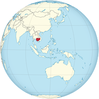 Kambodscha  auf der Karte