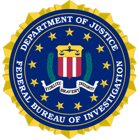 Federal Bureau of Investigation — FBI — Logo