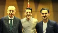 Erdogan, Özil und Gündogan (2018)