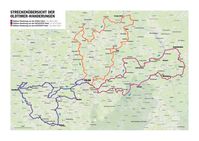 Route ADAC Deutschland Klassik 2017, 5. - 9. Juli, Fulda, Hessen, Thüringen Bild: "obs/ADAC/ADAC Klassik"