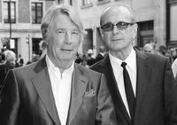 Rick Parfitt (links) mit Francis Rossi, 2013 Bild: Richard Goldschmidt, CC BY 3.0, https://commons.wikimedia.org/w/index.php?curid=27041341