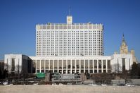 Auf dem Archivbild: Das Gebäude der Regierung der Russischen Föderation in Moskau Bild: Alexei Filippow / Sputnik