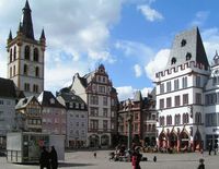 Trier: Hauptmarkt im Zentrum