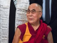 Tenzin Gyatso, der 14. Dalai Lama (2015)