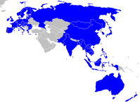 Mitglieder des ASEM (2010)