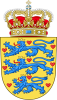 Wappen des Königreichs Dänemark