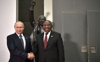 Wladimir Putin und Cyril Ramaphosa (2018), Archivbild