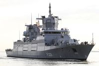 Fregatte F 223Â Nordrhein-Westfalen lÃ¤uft in den MarinestÃ¼tzpunkt Wilhelmshaven ein, am 03.06.2020. Bild:     Bundeswehr / Jane Schmidt