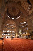 Innenraum der Blauen Moschee (Sultan Ahmed)