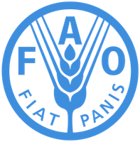 Welternährungsorganisation (FAO) Ernährungs- und Landwirtschaftsorganisation der Vereinten Nationen Logo