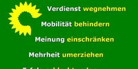 Bündnis90 / Die Grünen: bei der überwältigenden Mehrheit der deutschen Bevölkerung in der Dauerkritik (Symbolbild)