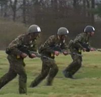 Soldaten: Smarte Textilien erlauben leichtere Ausrüstung. Bild: army.mod.uk