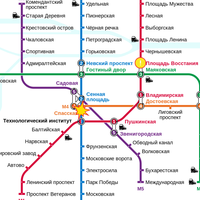 Lageplan im U-Bahnnetzplan