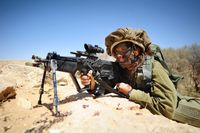 Israelische Soldatin