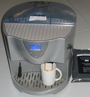 Kaffeevollautomat wie er im Heimgebrauch eingesetzt wird