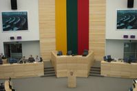 Plenarsaal des litauischen Parlaments