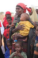 Somalische Flüchtlinge in Dadaab, Kenia. Bild: Oxfam East Africa / de.wikipedia.org