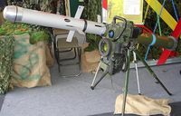 Typ MELLS (Mehrrollenfähiges Leichtes Lenkflugkörper-System) für Raketen des Typs Spike-LR