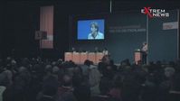 Bundeskanzlerin Dr. Angela Merkel bei der Regionalkonferenz in Alsfeld. Bild: ExtremNews