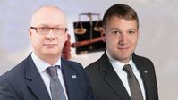 Oliver Kirchner und André Poggenburg,MdL, AfD-Fraktion im Landtag Sachsen-Anhalt (2018)