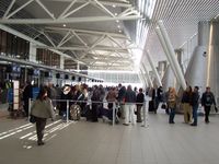 Flughafen von Sofia: Der Check-in-Bereich des Terminal 2