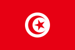 Flagge der Tunesischen Republik