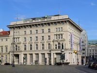 Der Sitz des Verfassungs­gerichts­hofs in Wien-Innere Stadt im ehe­maligen Gebäude der Österr. Credit­anstalt für Handel und Gewerbe