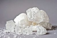 Salzkristalle: Als Inhalation gut bei Atembeschwerden. Bild: pixelio.de/Vogel
