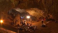 Rettungsarbeiten in der Tham Luang Höhle