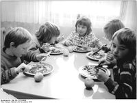 Schulspeisung in Thüringen, 1975