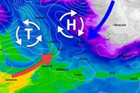 Zwischen eisiger Ostluft und typischem Weihnachtstauwetter: So könnte die Wetterlage an Heiligabend aussehen. Bild: WetterOnline Meteorologische Dienstleistungen GmbH Fotograf: WetterOnline