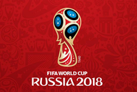 Logo Fußball-Weltmeisterschaft in Russland 2018