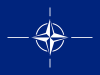 Flagge von NATO