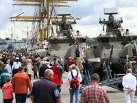 OPEN SHIP während der Kieler Woche 2009 im Marinestzützpunkt