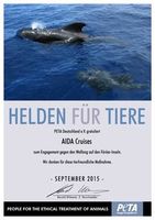 „Helden für Tiere“-UrkundenBild: PETA