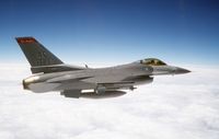 Eine F-16C der USAF