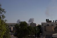 Die israelische Armee bombardiert Ansar (Gazastreifen).