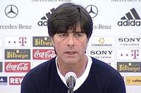 Bundestrainer Joachim Löw bei Pressekonferenz am 28. Mai. Bild: dts Nachrichtenagentur