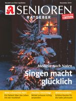 Titelbild Senioren Ratgeber 12/2019. Bild: "obs/Wort & Bild Verlag - Gesundheitsmeldungen/Wort&Bild Verlag GmbH & Co. KG"