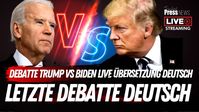 US-Präsident Donald Trump und sein Herausforderer Joe Biden (2020)