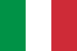Flagge der Italienische Republik
