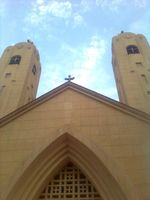 Die koptische St.-Georg-Kirche in Tanta.