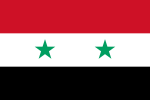 Flagge von Syrien