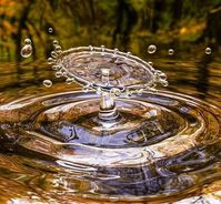 Tropfen: neue Methode für Wasserstoffgewinnung. Bild: qimono, pixabay.com